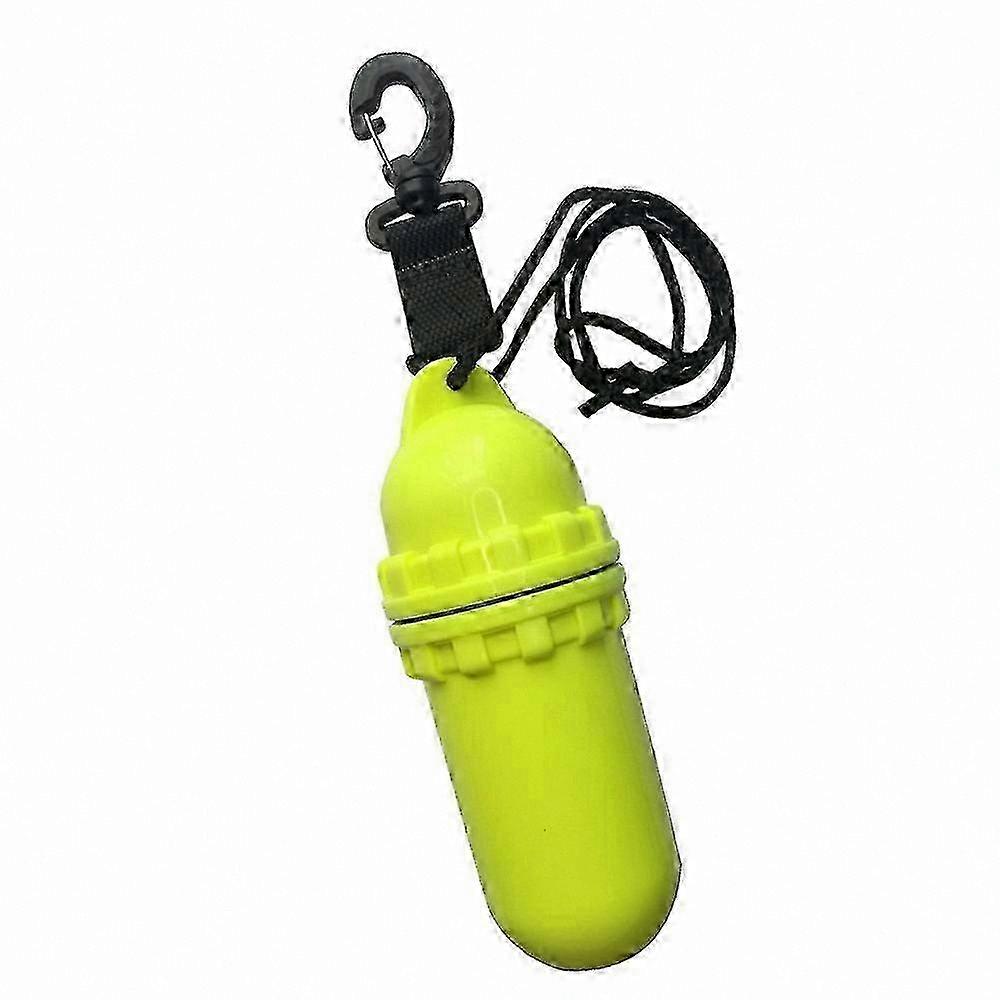 Waterproof Storage Container for Diving, Kayaking, and Beach Use with Snap Hook and Handle