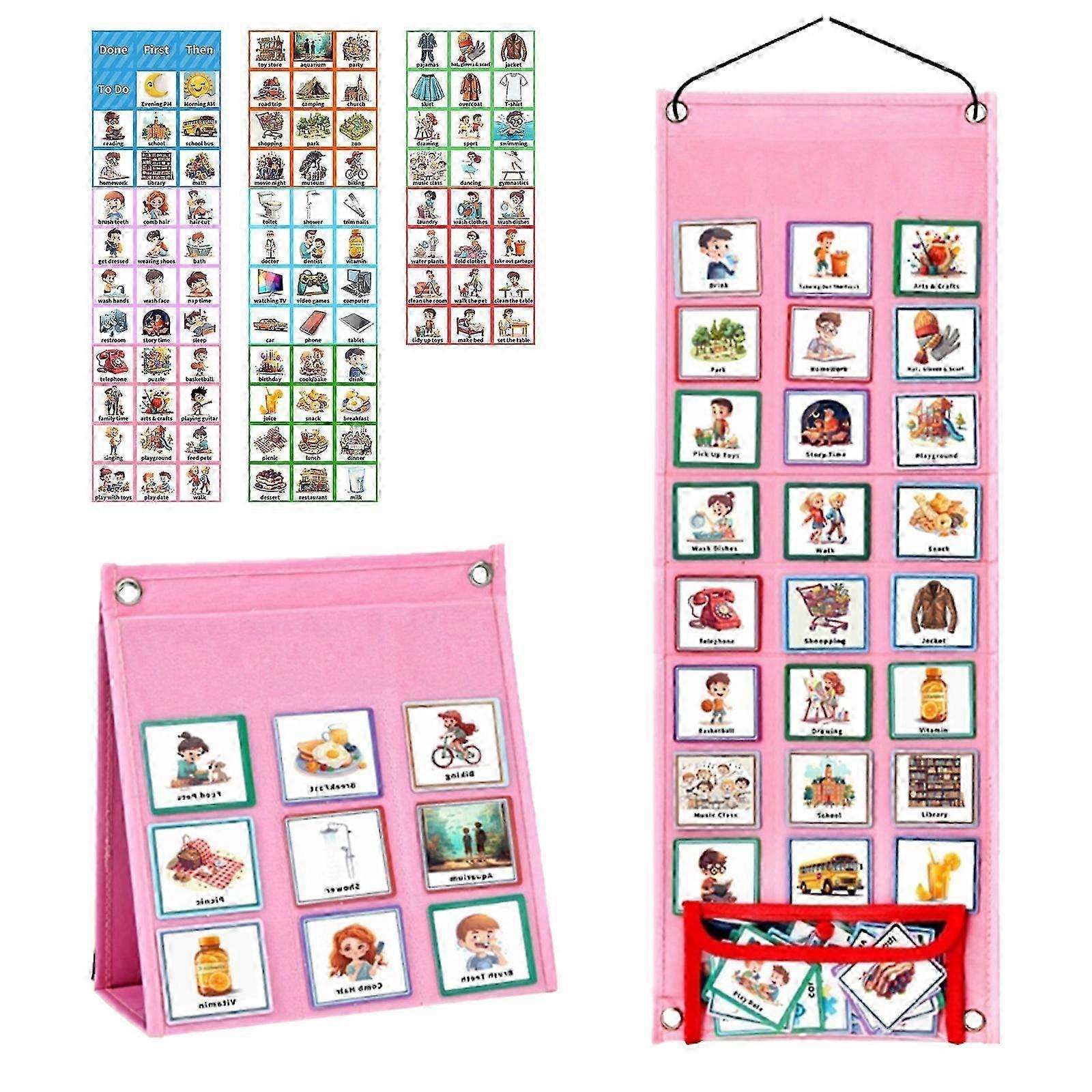 Visual Daily Routine Chart With 96 Cards