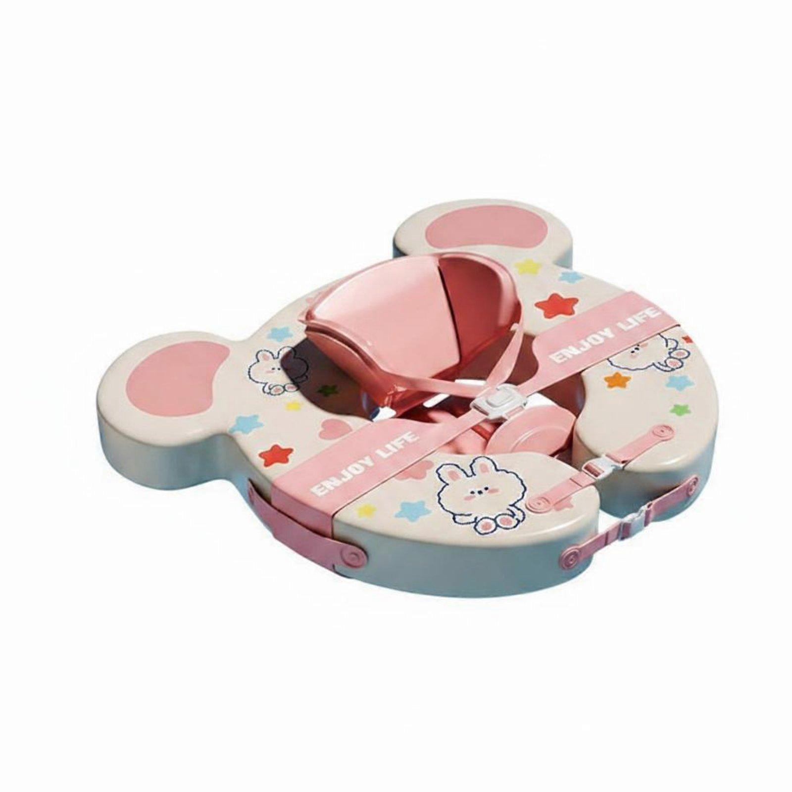 Split Infant Bathing Floating Detachable Adjustable Bath Time Seat Device Anti