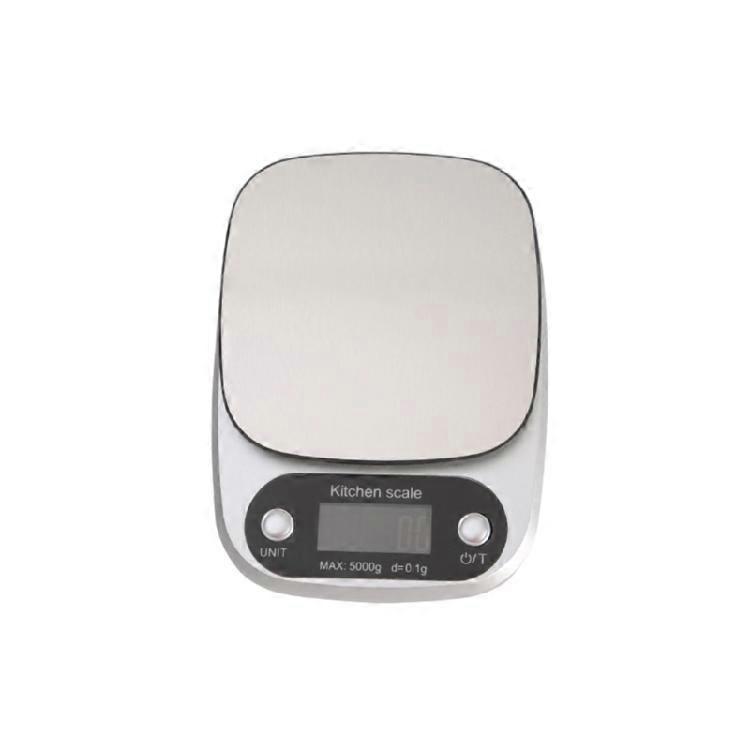 Contemporary Kitchen Scale Rustless Face  Accuracy 5kg Capacity Digital LCD Display Weight Function Transportable Thin