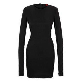 Hugo Womens/Ladies Kemila Crew Neck Bodycon Dress