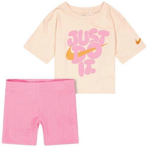 Nike Childrens/Kids Logo Top & Bottom Set