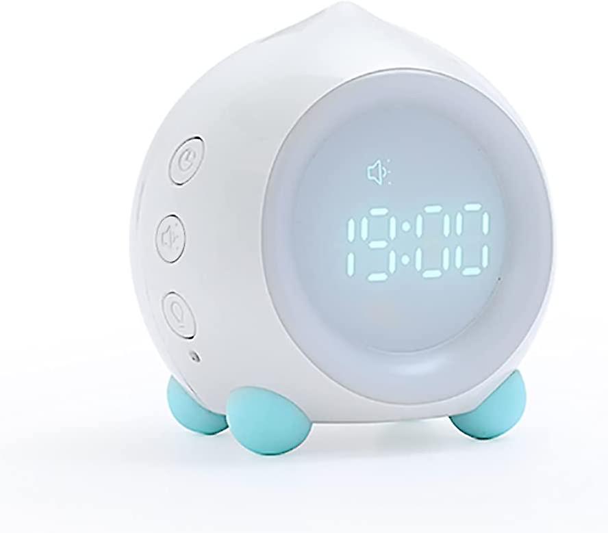 Kids Alarm Clock, Wake Up Light, Digital Clock, Nap Timer, Snooze Function
