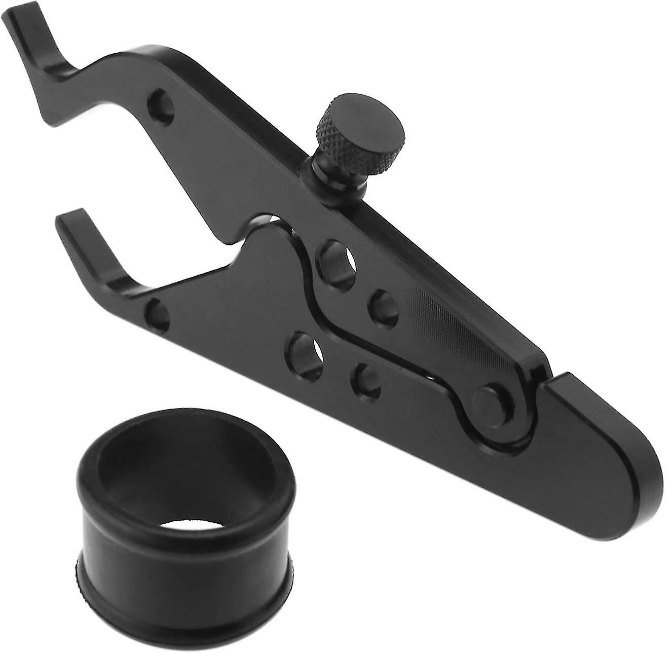 Motorcycle Cruise Control Throttle Control Lock Cruise Rubber Bushing Kit Universal Aluminum Handle