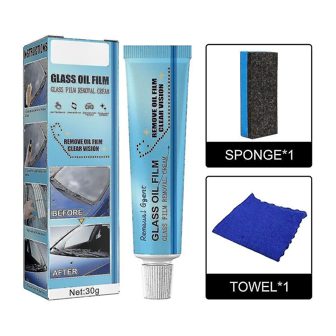 Car Glass Oil Removal Cream Paste Remover