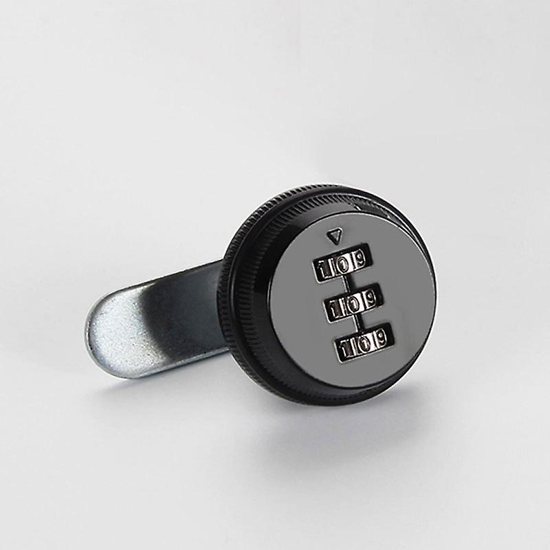 3 digit code lock, zinc alloy combination cam lock, security number lock