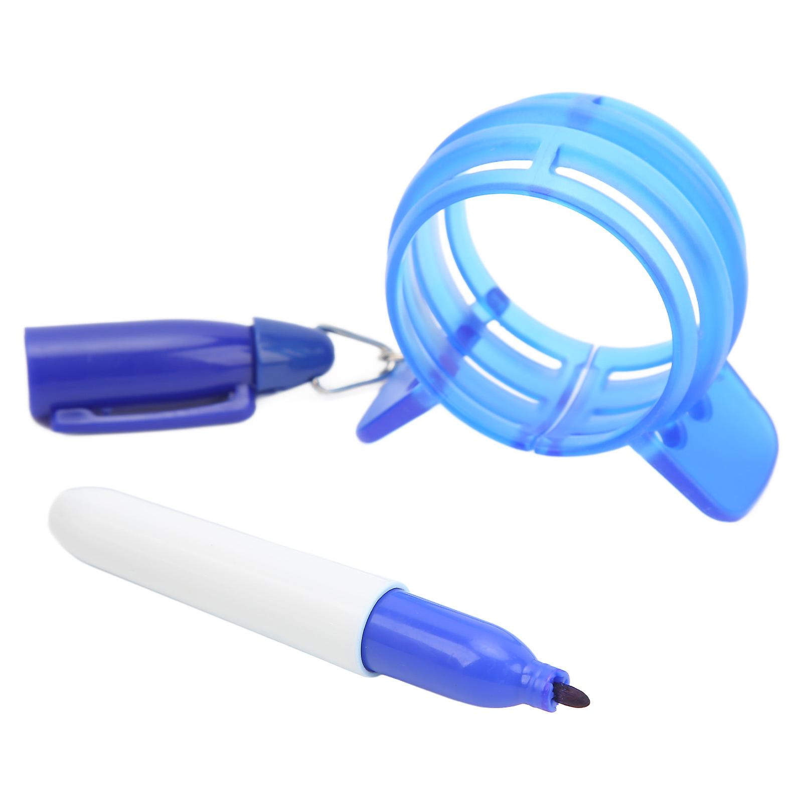 Circle Golf Ball Liner 360 Degree Golf Ball Line Marker Drawer Drawing Marking Alignment Putting Tool with Pen