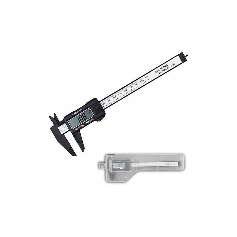 6/150mm LCD Digital Electronic Caliper Vernier Micrometer Measuring Tool