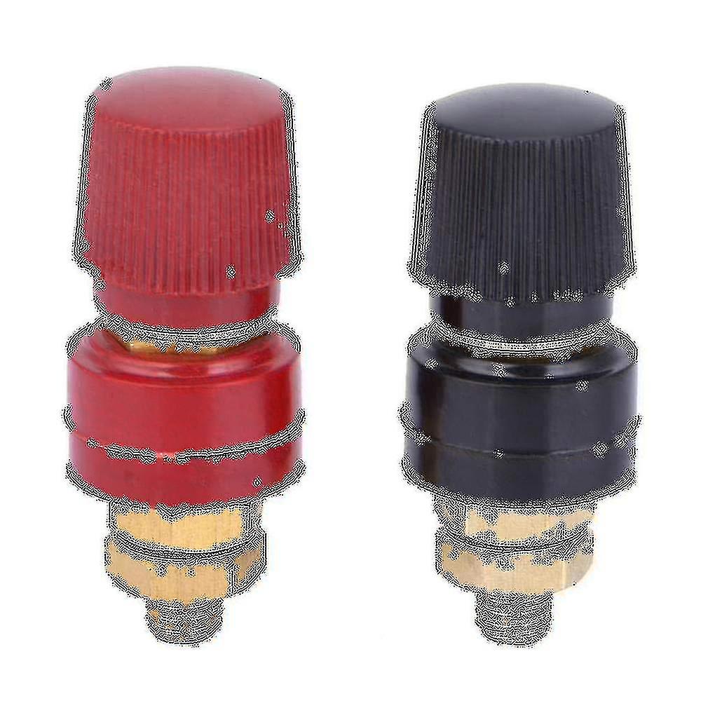 2pcs Terminal Binding Post, 555 Type Brass Pillar Terminal Block M8 Thread Diameter Binding Post 22