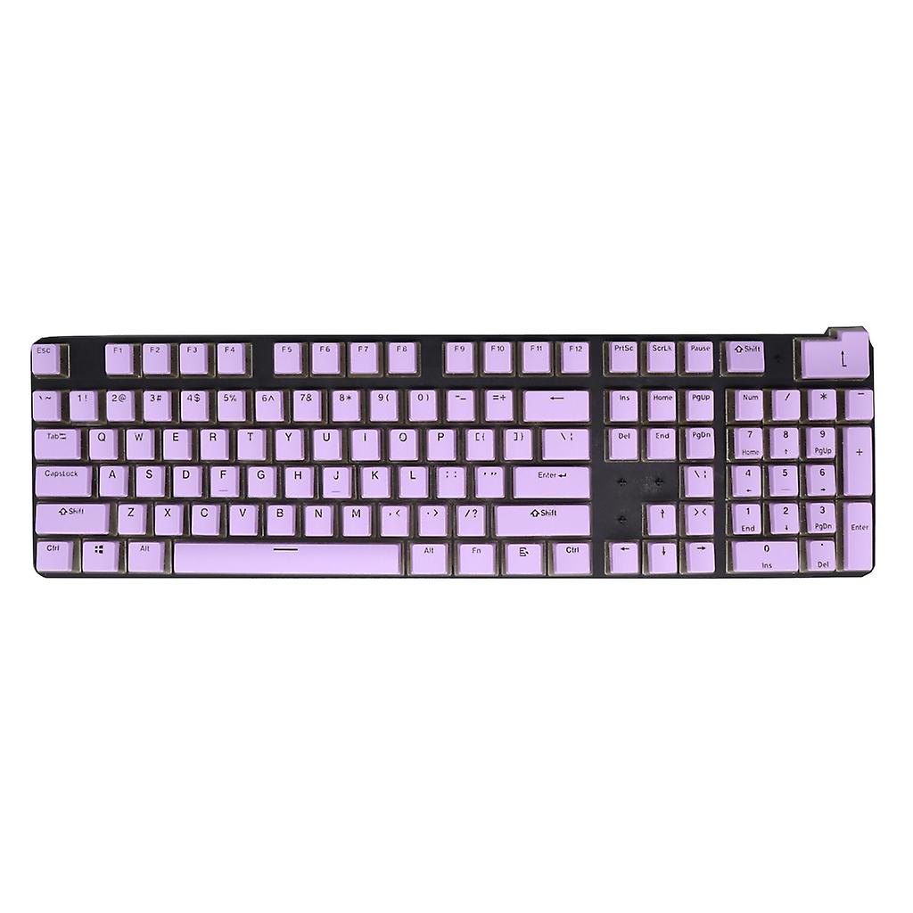 Thicken Keycaps PBT Backlight Dye Upgrade 104Keys OEM Profile Pudding Keycap