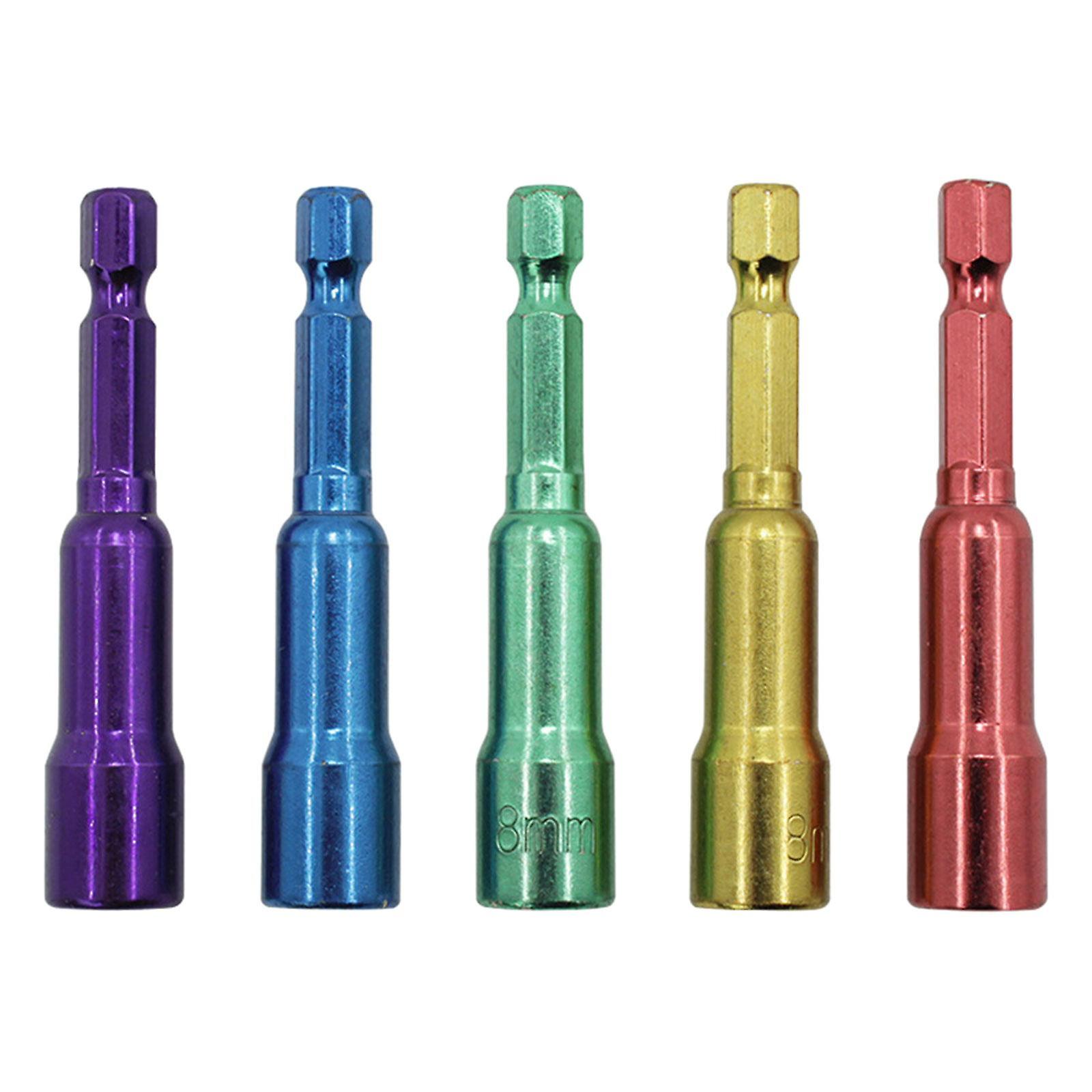 5x 65mm Nut Driver Set Screwdriver Bits for Machine Repair Woodworking