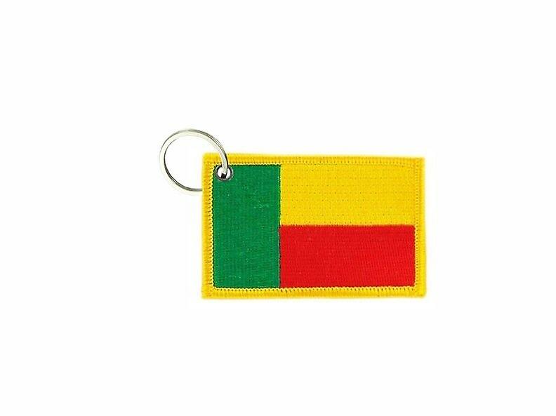 Cle Cles Key Brode Patch Ecusson Badge Flag Benin Beninois