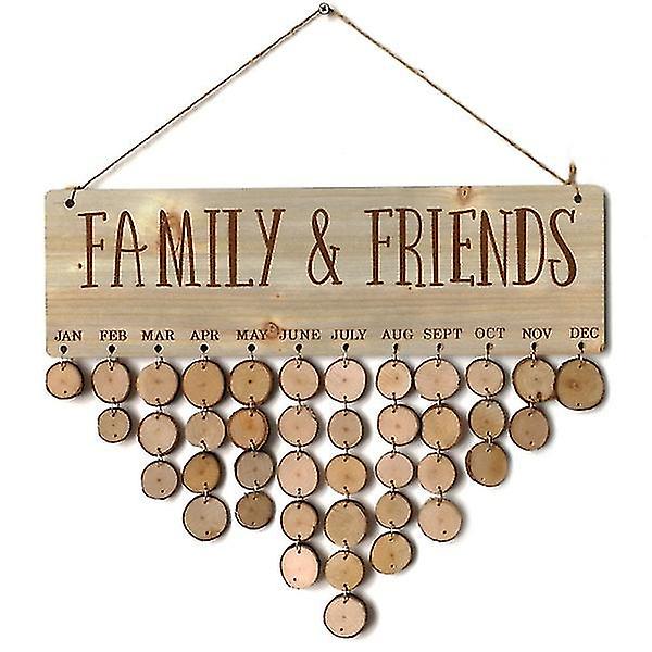82pcs Wood Message Hanging Board Set Creative Beautiful Note Board Hanging For Bedroom Livingroom Di