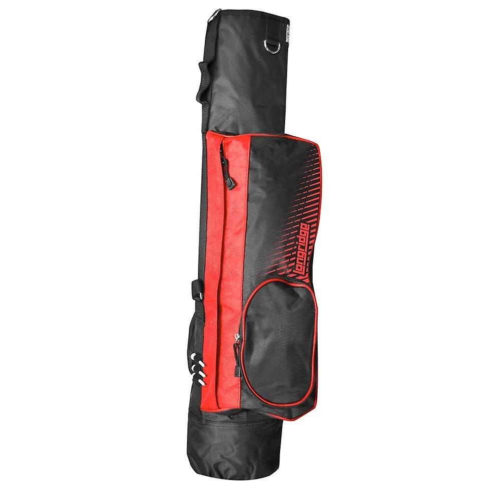 Longridge LONGRIDGE 5'' PENCIL GOLF BAG - BLACK/RED