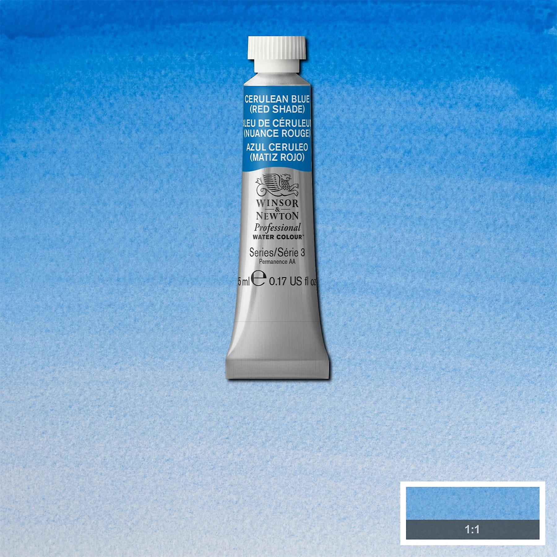 Winsor & Newton Professional Water Colour - Cerulean Blue (Red Shade) - 5ml