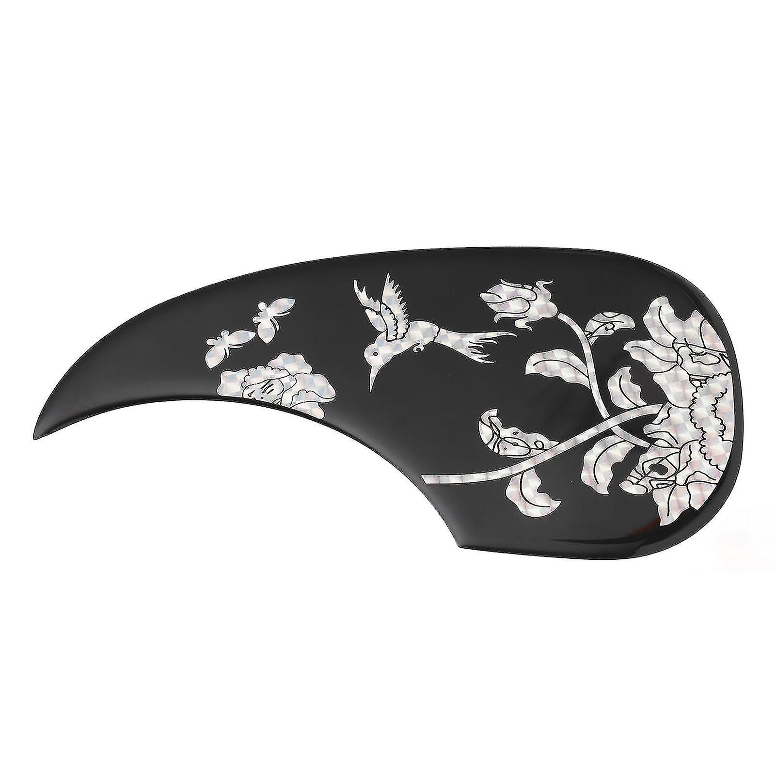 Guitar Pickguard Precisely Cut Beautiful Pattern Decorative Self Adhesion Acoustic Guitar Scratch Plate 