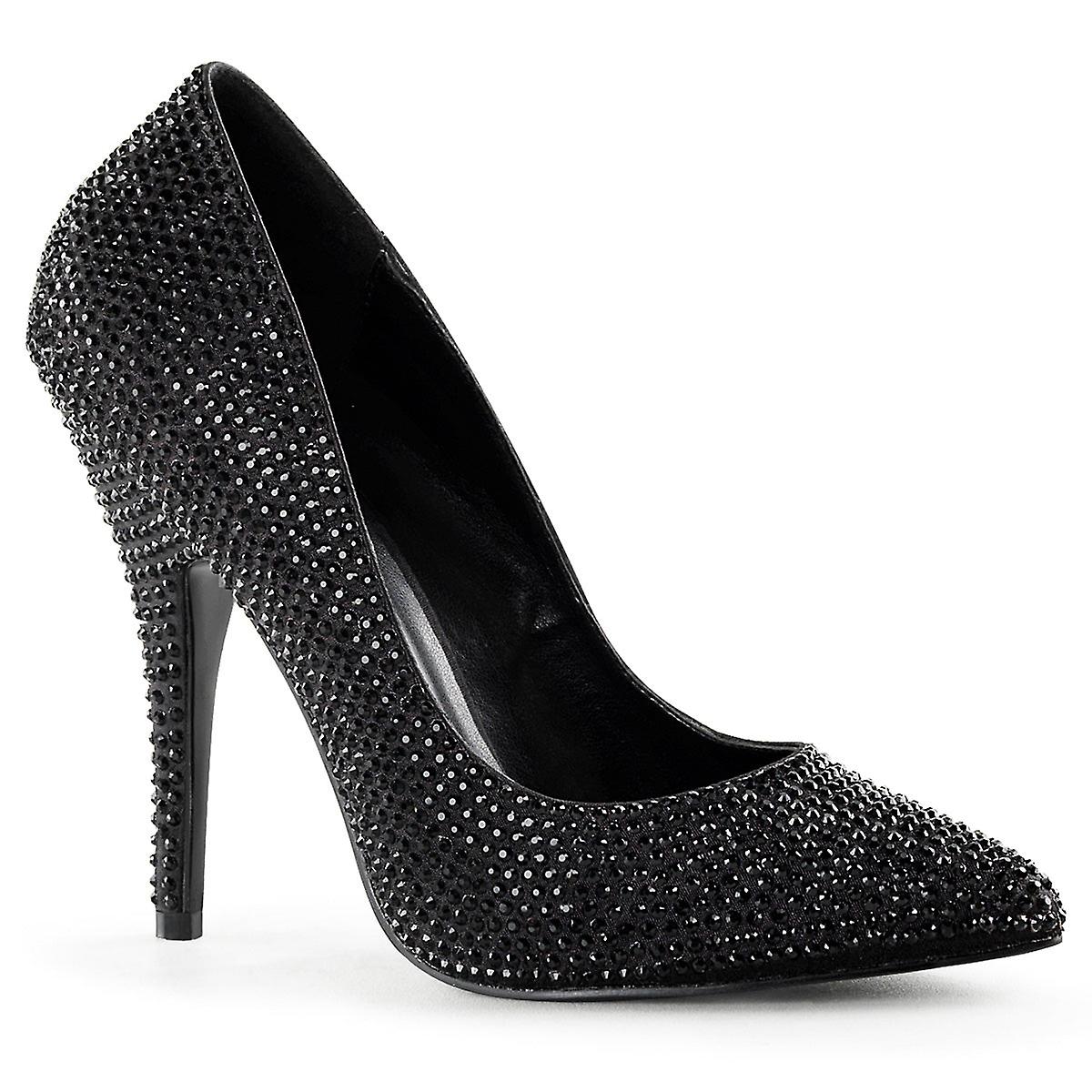 Pleaser Damesko Seduce-420rs Blk Satin