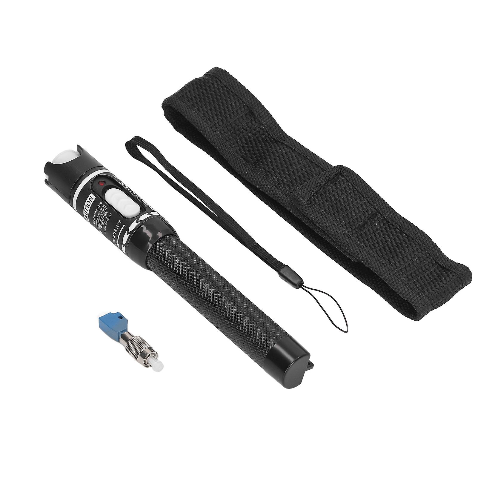 50km Visual Fault Locator with FC to LC Adapter Optical Fiber Tester Pen Non Contact Connection