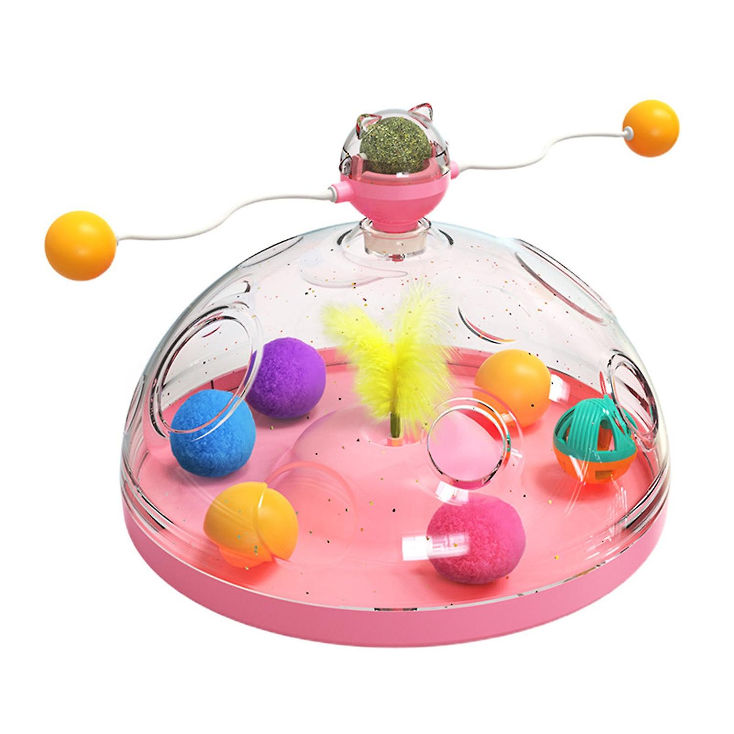 Catnip Toy Bite Resistant Entertaining Reusable Durable Interesting Arouse Happy Mood Plastic