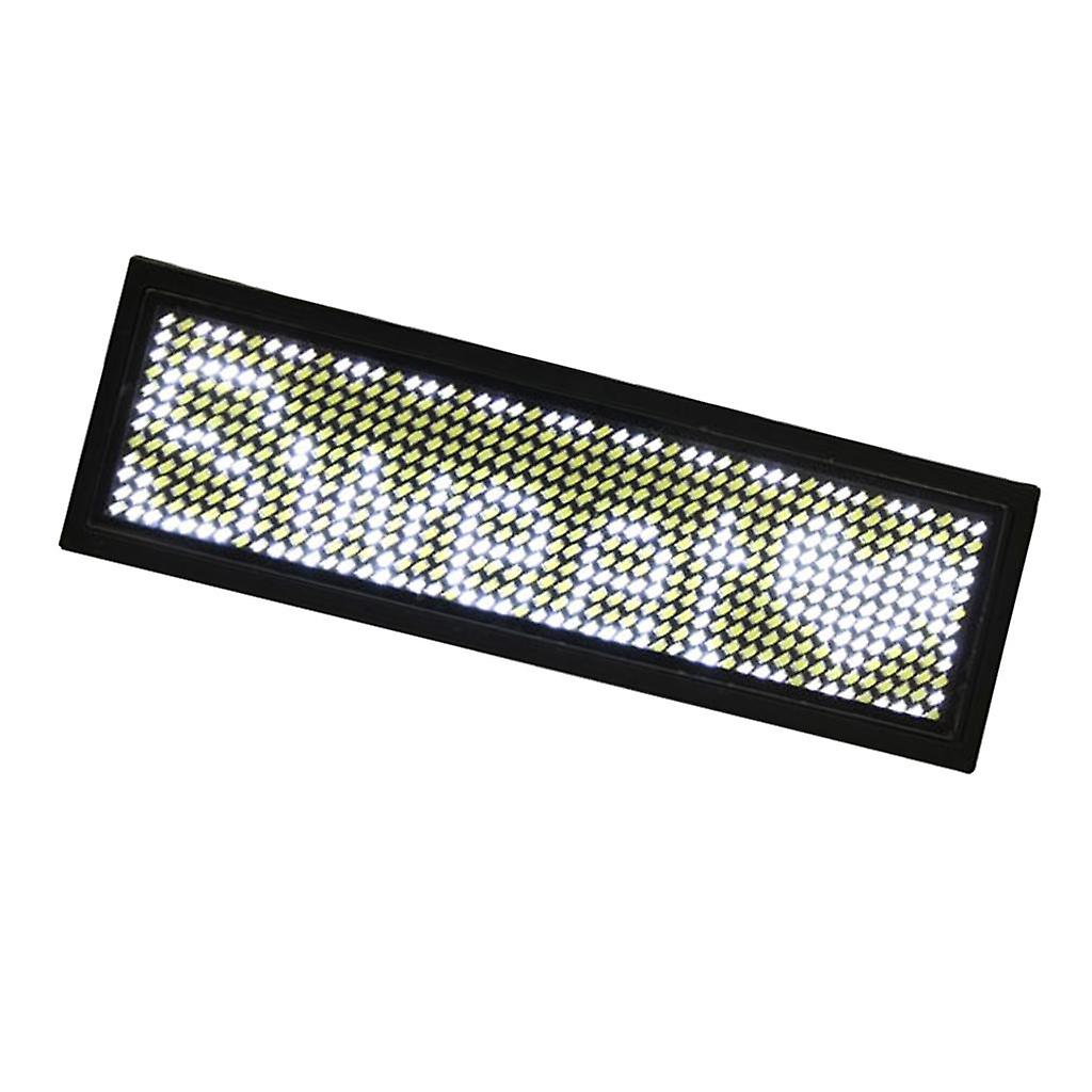 LED Scrolling Bar Badge Name Tag Message Sign