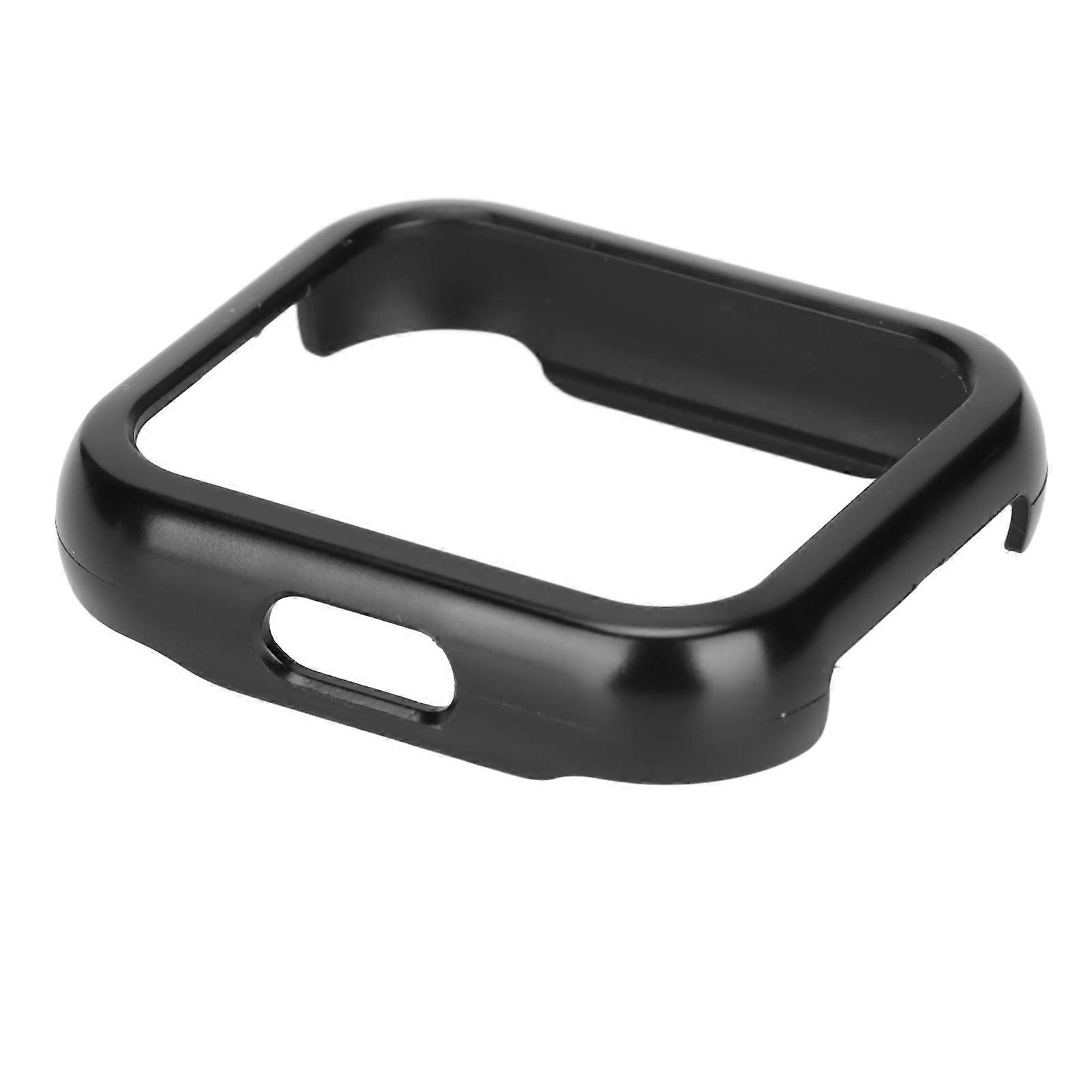 PC Case Protective Cover for Realme Watch Smartwatch Shockproof Case Bumper Protector ReplacementBlack