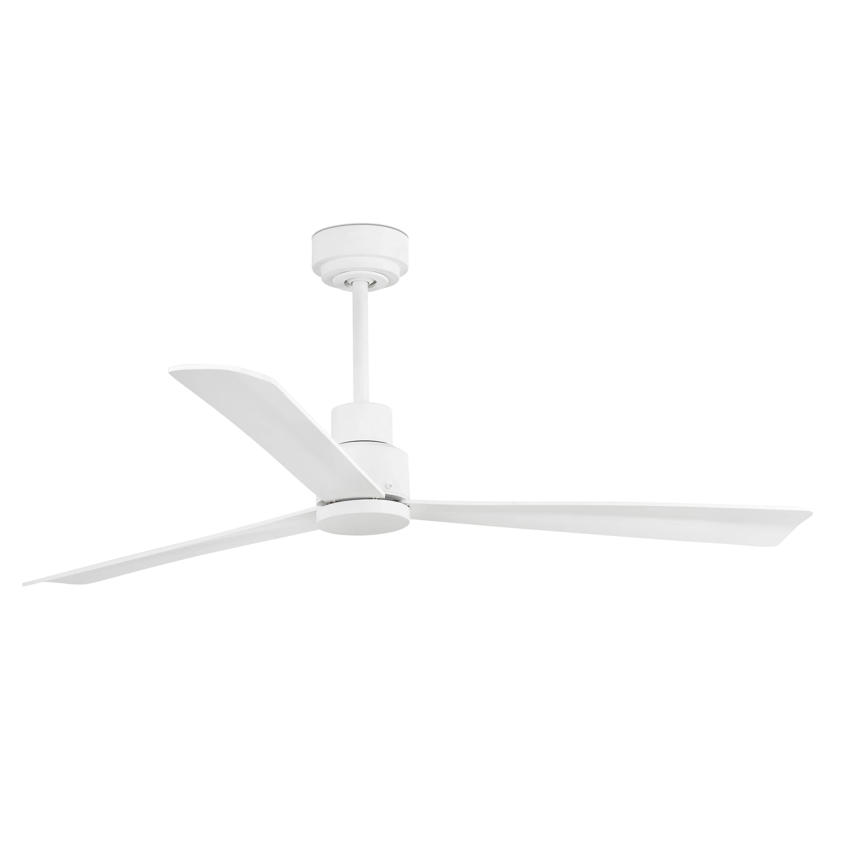 Faro Nassau Medium Ceiling Fan Without Light White