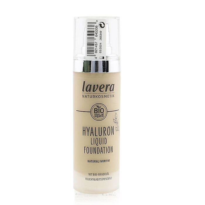 Lavera Hyaluron Liquid Foundation - # 01 Natural Ivory 30ml/1oz