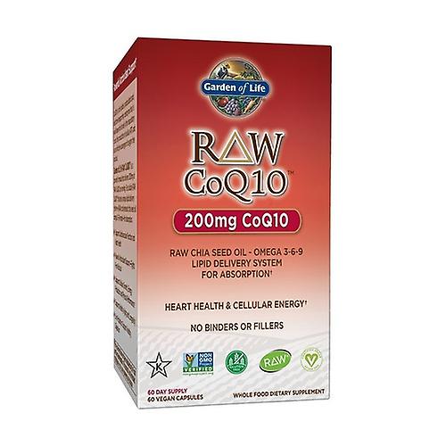 Raw COQ10 60 vegetable capsules