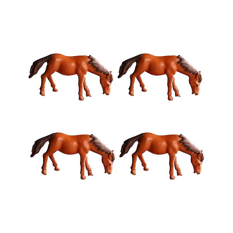 4pcs Horse Craft