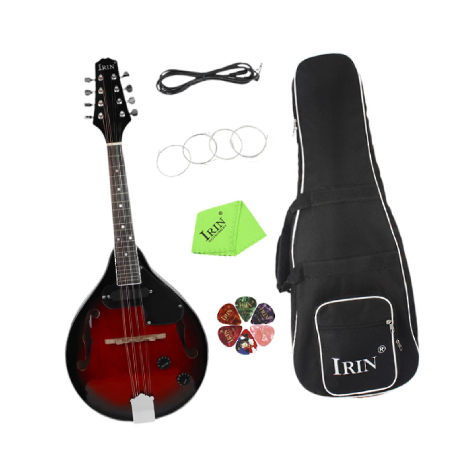 Mandolin Musical Instrument 8 String Acoustic Mandolin for Beginner Children Set