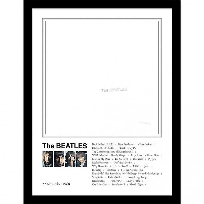 The Beatles White Album Framed Print