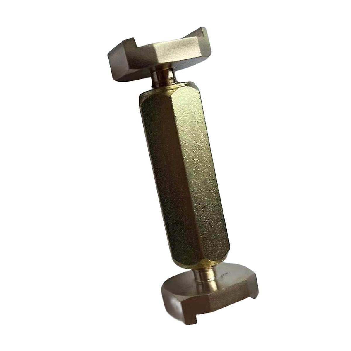 Support de pied de pont de violoncelle en métal Entretoise de pont de violoncelle Support de pied Accessoire d’outils de réparation de fabrication de violoncelle