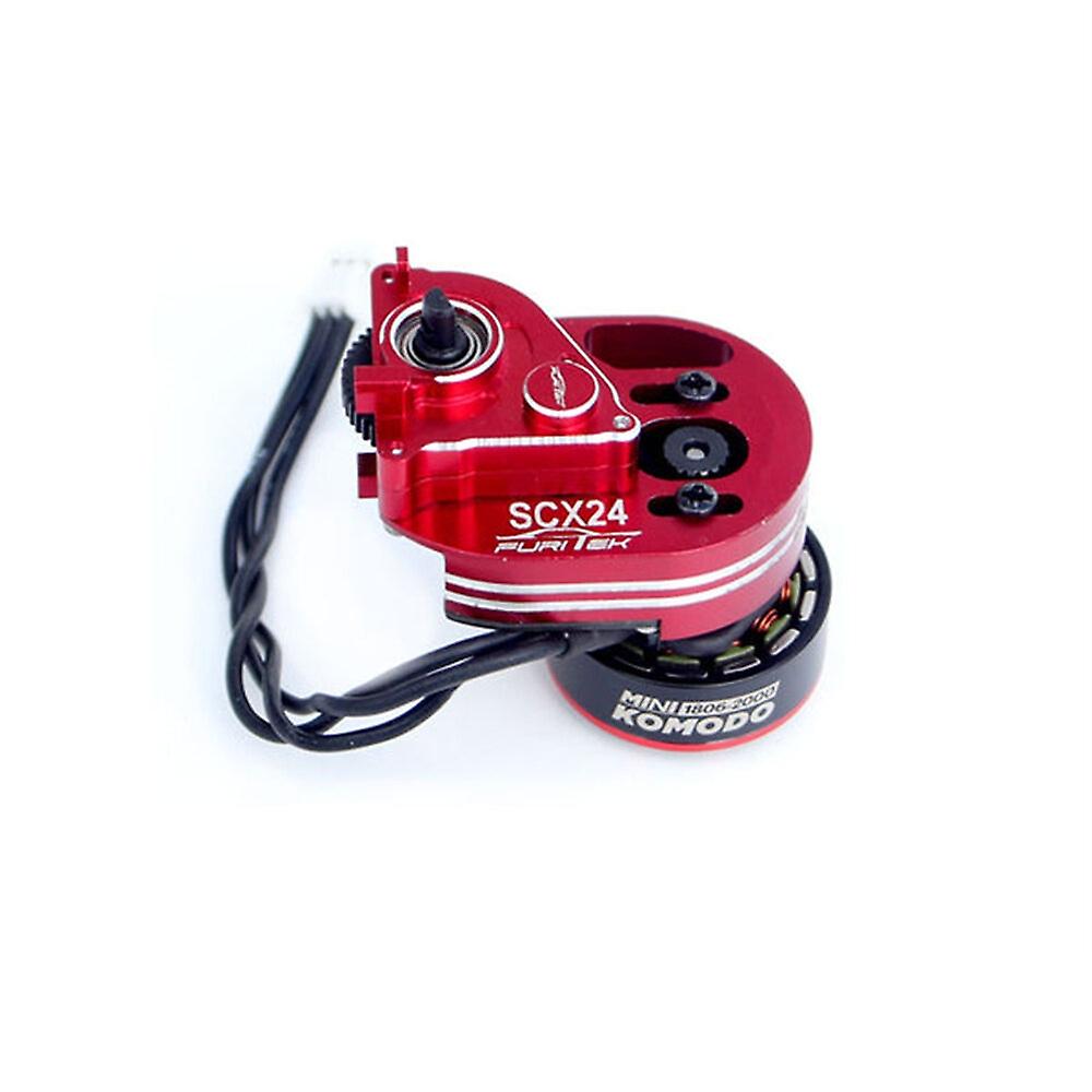 FURITEK Mini Stellar Transmission Gearbox with Mini KOMODO Brushless Motor for SCX24 1/24 Micro Rock