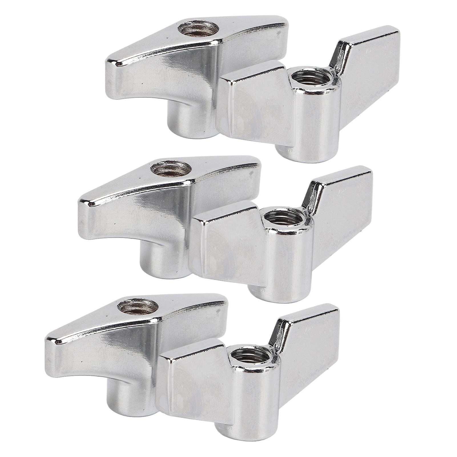 Drum Set Fixed Wing Nuts T Type Stand Nut Cymbal Washer Replacement Percussion Instrument Parts