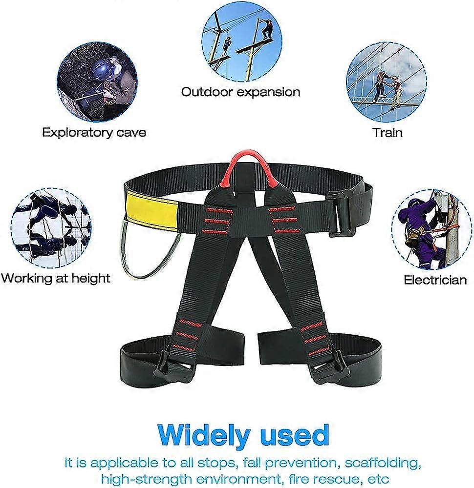 Harnais D'escalade, Sangle D'escalade, Baudrier Escalade Harnais, Guide Harnais Ceintures, Demi-sangle Large Pour L'alpinisme, Pour Alpinisme, Escalad | CA