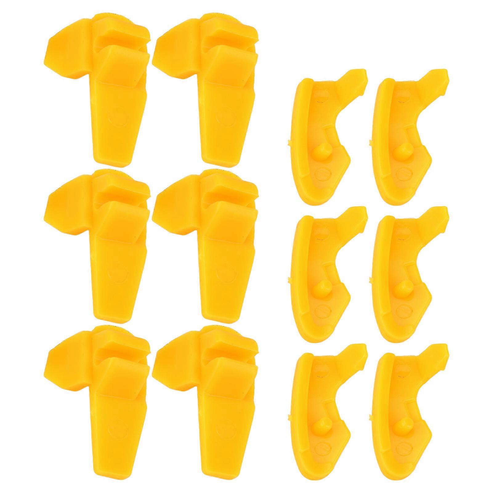 6 par däckmaskinmontering demonteringsankhuvudinsatser fälgskydd för däckväxlare