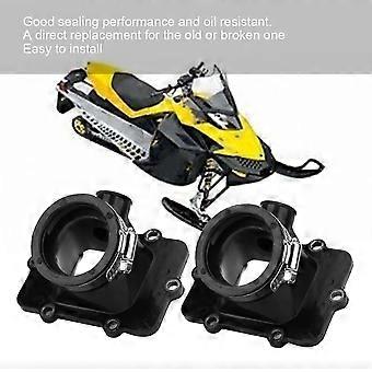 2-Pack Carburetor Intake Manifold Boots For Ski-Doo GSX/MXZ/GTX