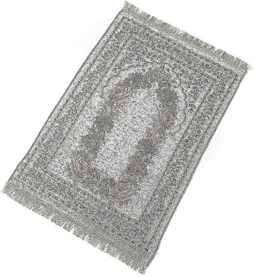 المحمولة وطوي غير الانزلاق البوليستر القطن مسلم سجادة الصلاة للجميع