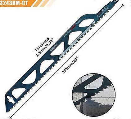 Alloy Hardened Reciprocating Saw Blade Red Brick Air Special Stone Cutting For Electric Sabre Cement Block PVC Pipe Wood