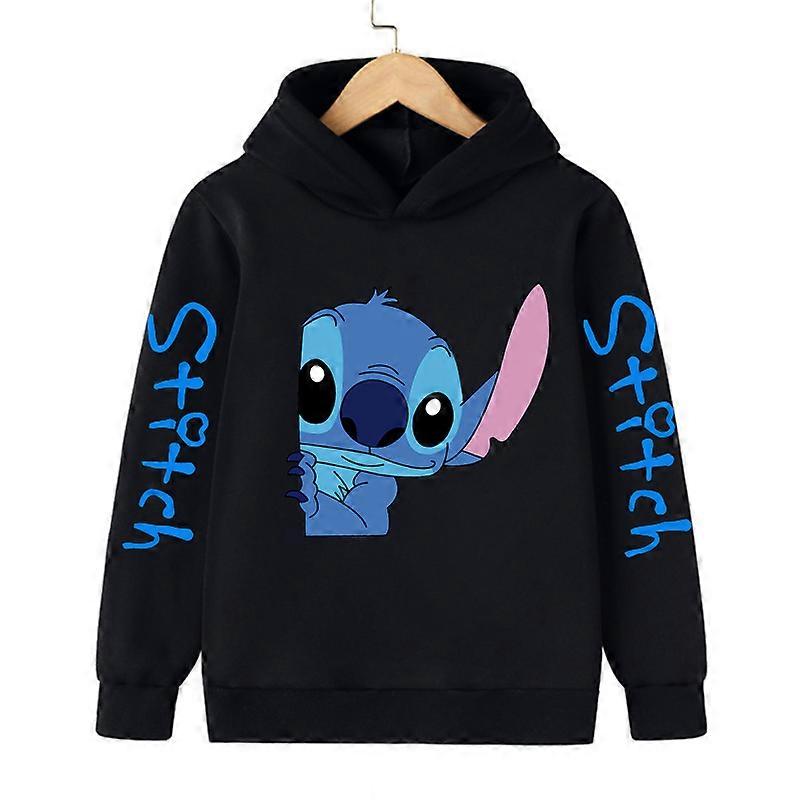 Cool Stitch Hoodie Children Cartoon Clothes Kid Girl Boy Lilo and Stitch Sweatshirt Manga Hoody Baby Casual Top