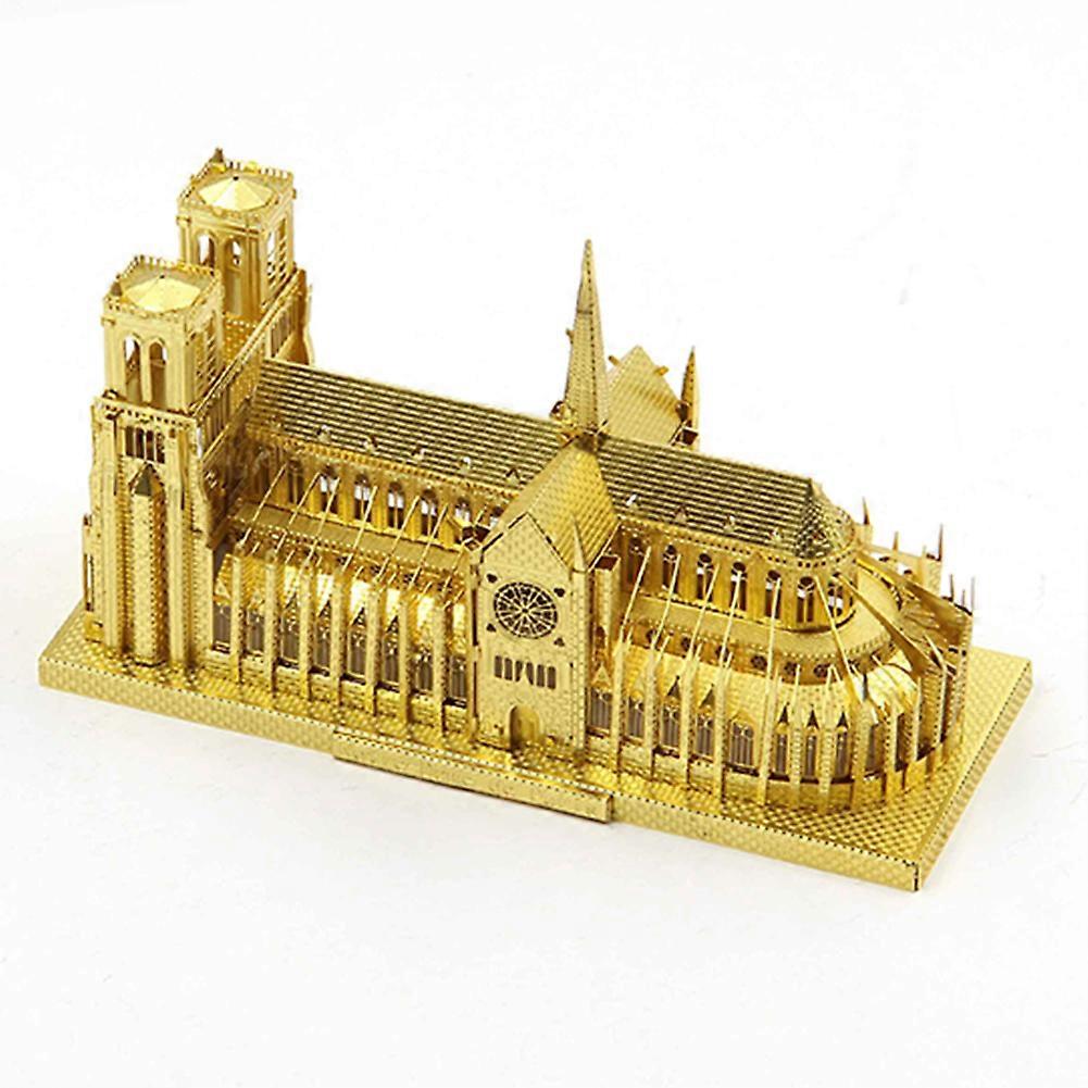 DIY Building Block Architecture for The Notre Dame DE City Paris Home Decor