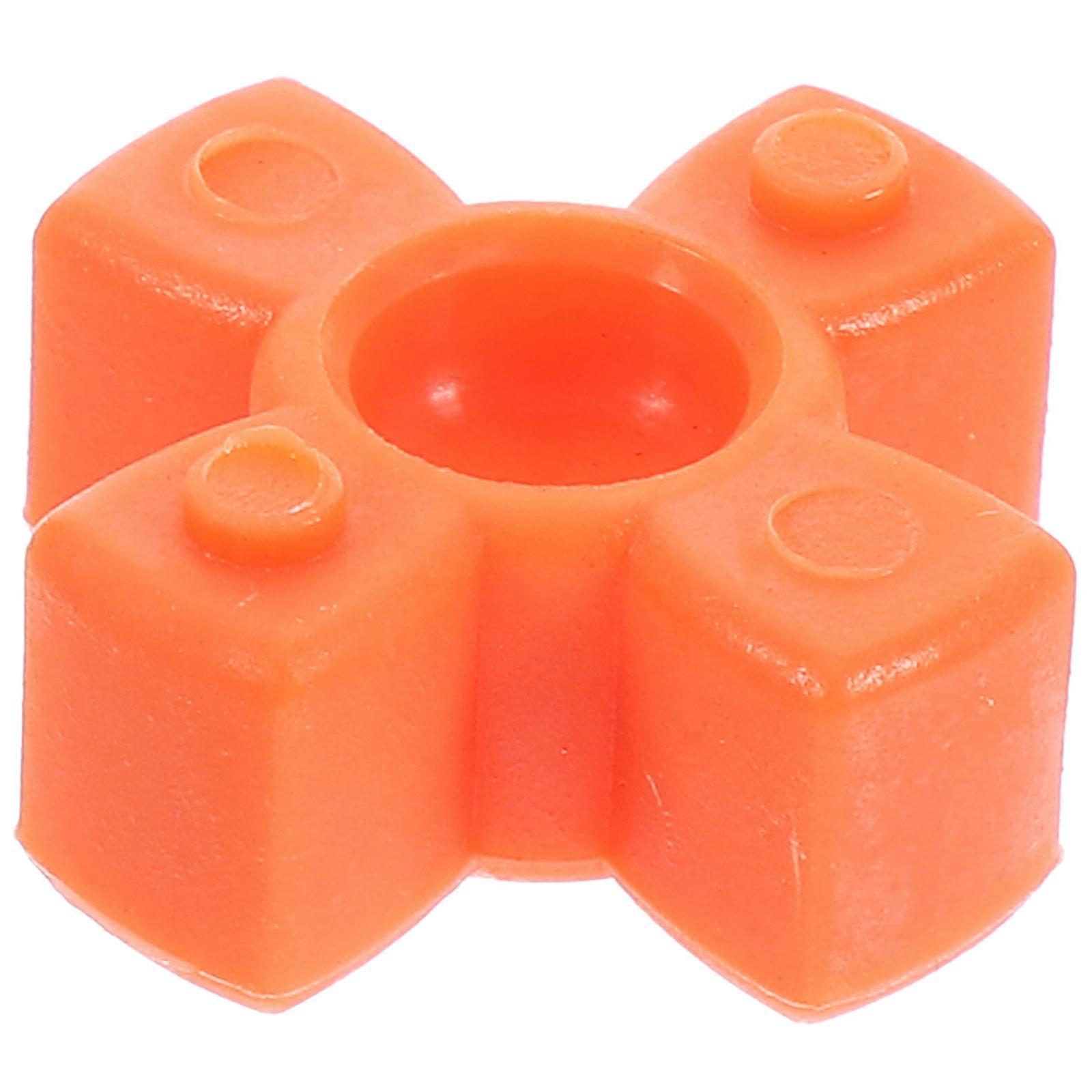 Rubber Spider Insert 20mm Flexible Jaw Coupling Mat Plum Shape Jaw Coupling Fitting