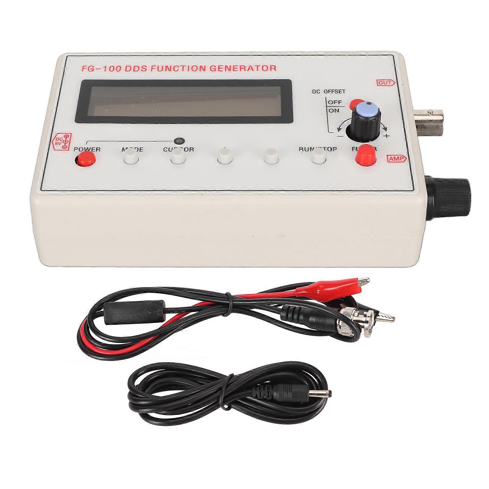 DDS Function Generator Low Frequency Sine Square Triangular Sawtooth Waveform Signal Generator