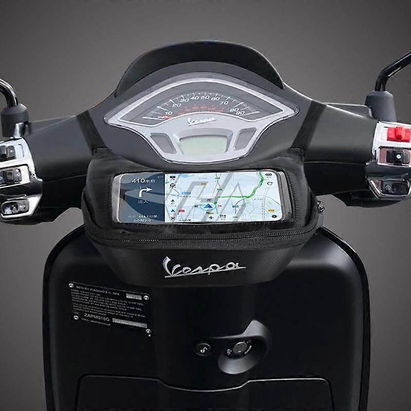 vespa GTS GTV 300 Spring Sprint 150 Tuning Dedicated Front Mount, Mobile Navigation Bag