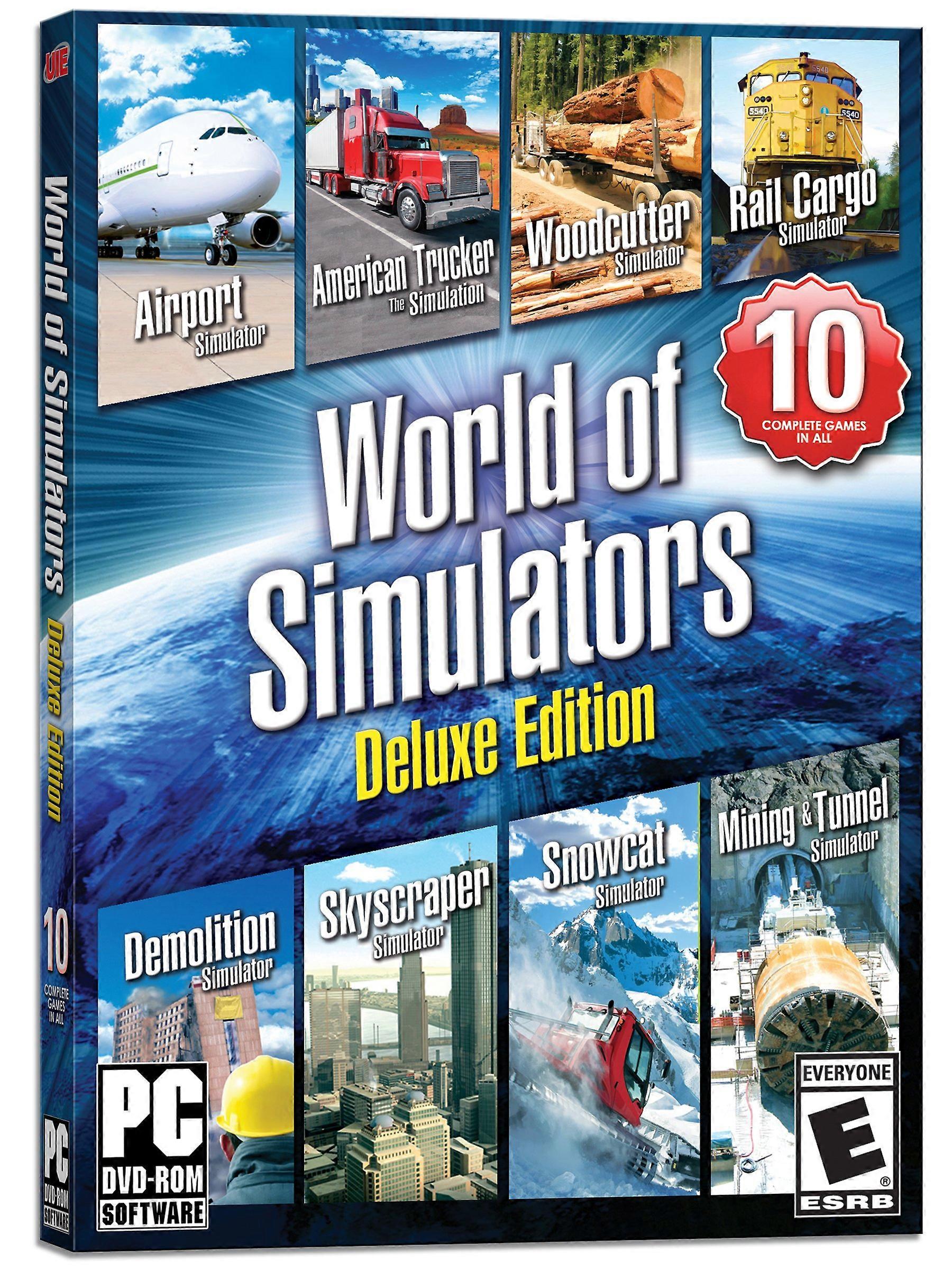 World of Simulators - Deluxe Edition - PC CD - New & Sealed