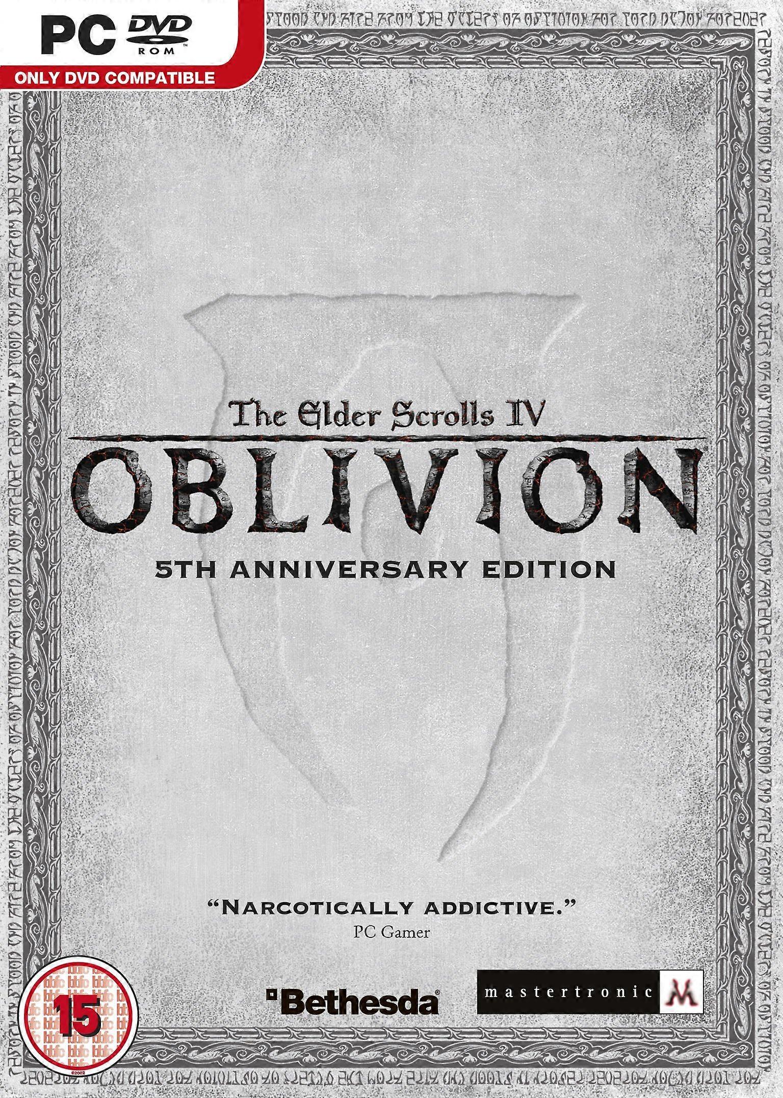 The Elder Scrolls IV Oblivion - 5th Anniversary Edition (PC CD) - New & Sealed