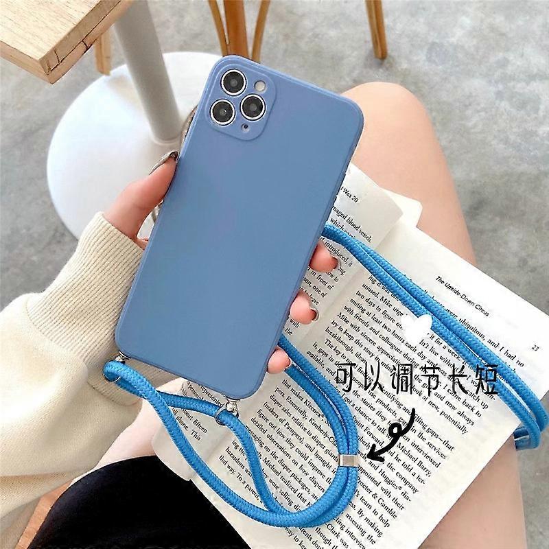 تنطبق على جراب هاتف سبل لهاتف آيفون 14 13 12 برو ماكس ميني 11 برو XS XR X 7 8 Plus SE 2022 غطاء حبل كروس بودي