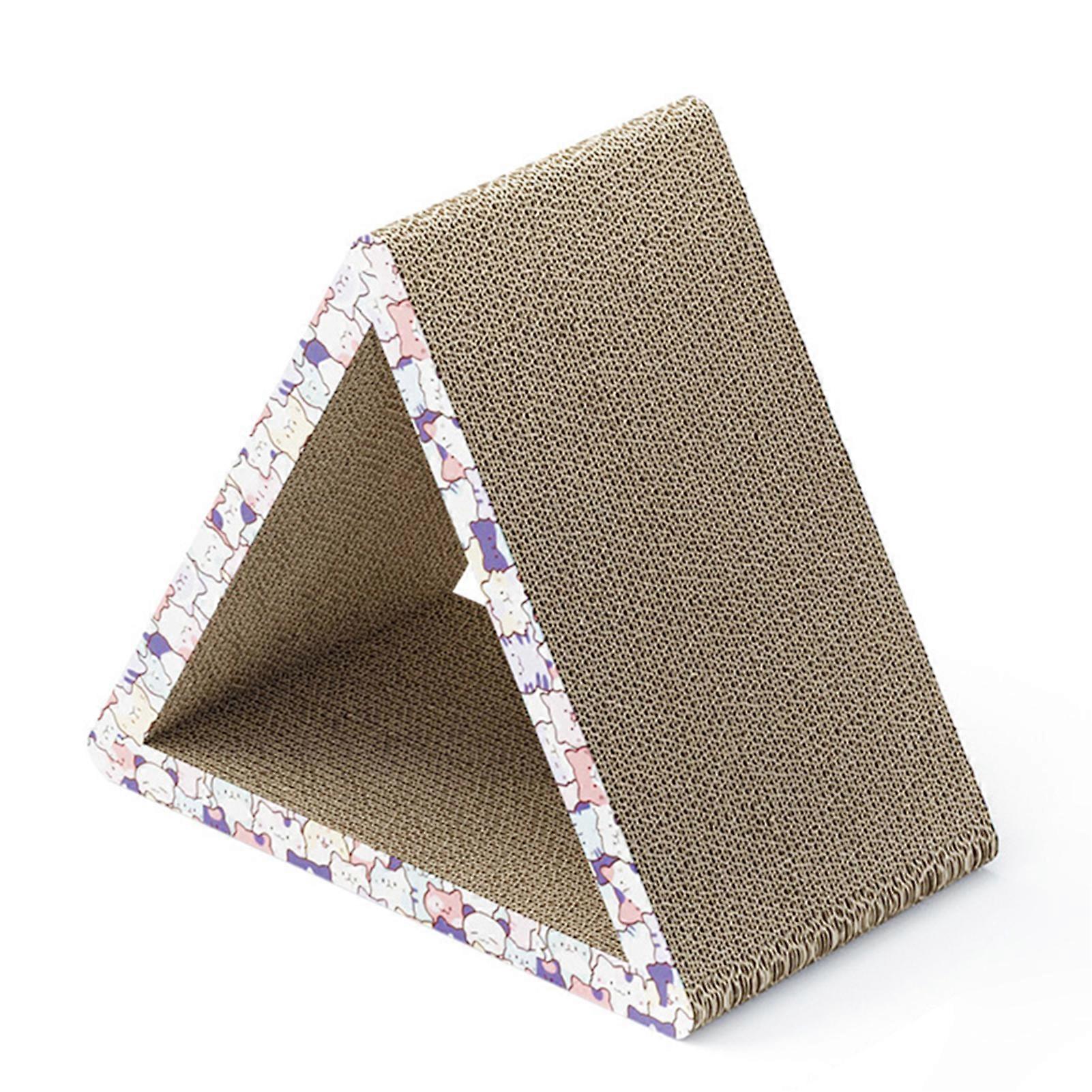 Cat Scratcher Cardboard Modern Cat Scratch Pad for Self Playing