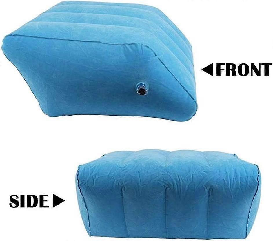 インフレータブルレッグピロースリーピングフットレストピローピローポータブルレッグピローレッグパ