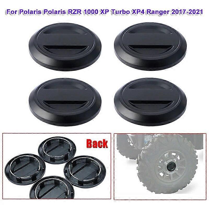 4PCS UTV Tire Hub Center Caps for Polaris Polaris RZR 1000 XP Turbo XP4 Ranger 2017-2022